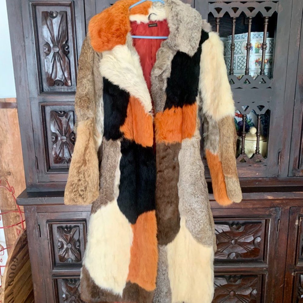 Vintage Full Length Fur Coat